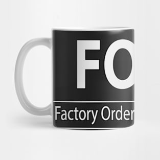 Ford - Factory ordered road disaster Mug